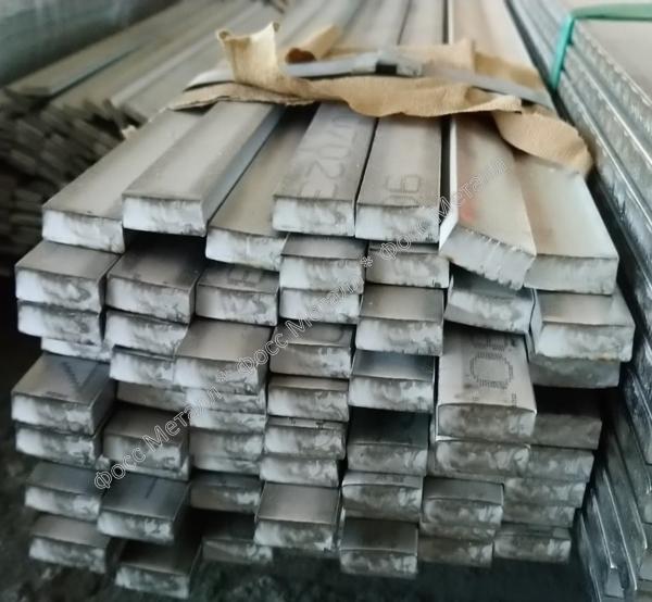 Полоса нержавеющая матовая  AISI 304  25х3 длина 4м — фото 2